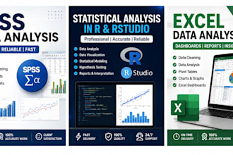do spss data analysis,interpretation and report writing
