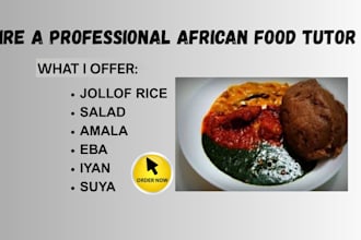 teach you how to cook african food