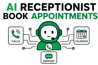 build an ai voice receptionist for calls and appointment booking
