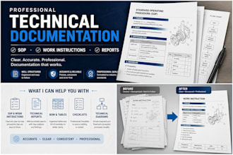create professional engineering and technical documentation