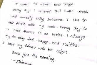 convert text into neat handwritten notes