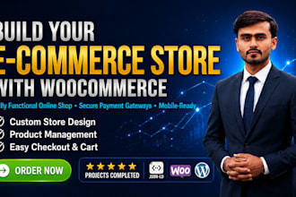 build a fully functional woocommerce e commerce store
