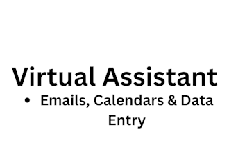 virtual assistant for emails and calendars