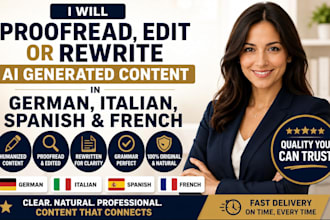 proofread, translate book spanish italian german novel book editor write