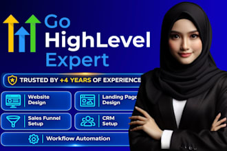 setup gohighlevel crm, ghl automation, ghl sales pipeline and lead nuturing