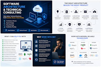 review your software architecture and provide technical consulting