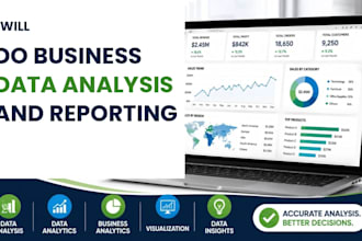 do business data analysis and reporting