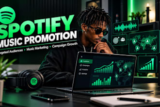 promote your spotify music with targeted music marketing