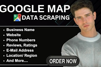 scrape google map for lead generation, lead scraping and b2b data extraction
