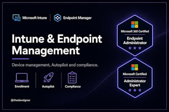 setup intune for device management, autopilot and compliance