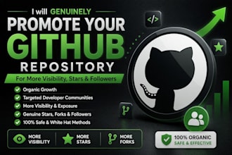 genuinely promote USA github repository for more visibility stars and followers