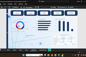 create an interactive power bi dashboard