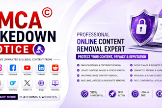 remove delete facebook,yt,instagram, article content google negative links