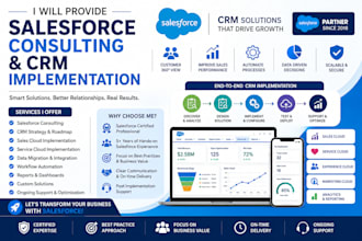 provide salesforce consulting and CRM implementation