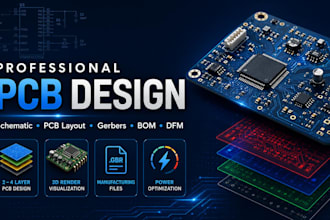 design a professional pcb and schematic in kicad