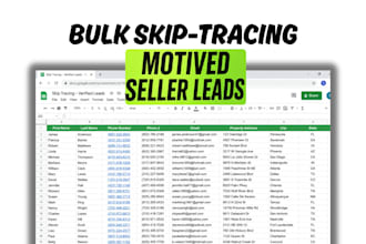 do skip tracing for real estate leads property research