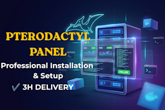 install and configure pterodactyl panel with wings