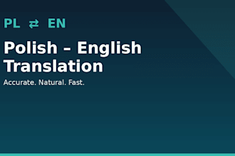 translate polish to english or english to polish
