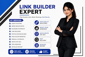 build high traffic gbob backlinks for SEO rankings