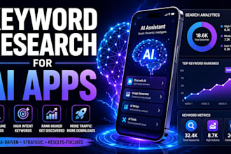 grow your ai app with expert aso keyword research
