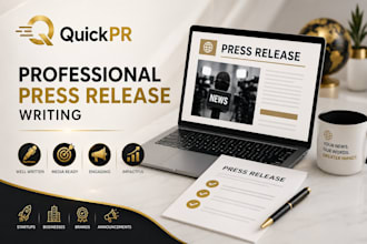 write a professional press release that gets media attention