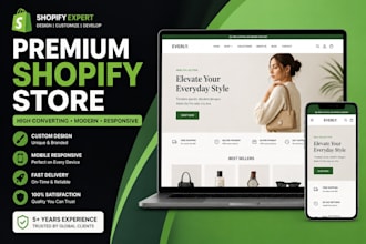 build a premium shopify store