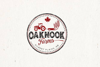 design a professional agriculture, farm, and organic logo