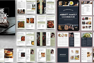 design write cookbook recipe air fryer keto vegetarian meal prep protein books