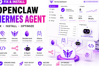 fix install openclaw hermes dashboard obsidian vault ollama claude code ai agent