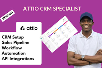 set up attio CRM, build workflows, and automate your sales pipeline