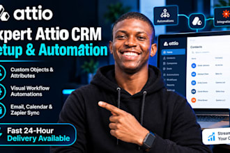 set up attio CRM build workflows and automate your sales pipeline
