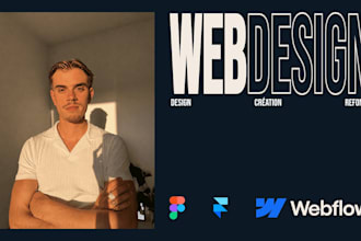 je crée des sites modernes sur webflow