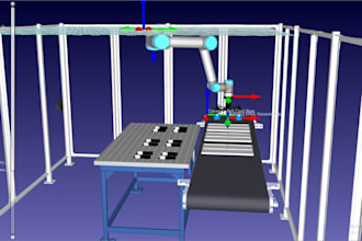 simulate robotic pick and place systems in robodk