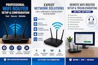 configure and troubleshoot your wifi router professionally