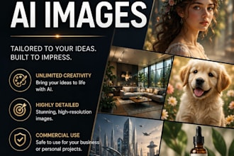 create highprofessional ai pictures for your project
