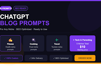 write custom chatgpt SEO blog prompts that rank on google