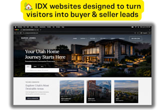 build you real estate idx website that converts visitors into clients