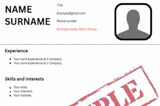 create a resume or CV in turkish or english, or even both