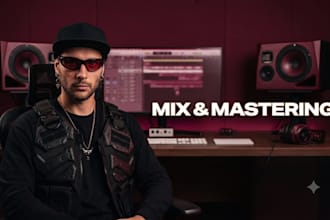 do stem mixing and mastering for melodic techno and indie dance