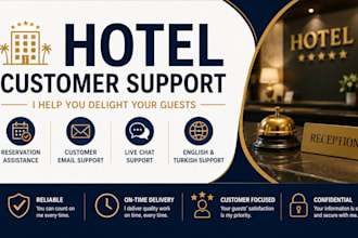 provide hotel customer support and reservation assistance