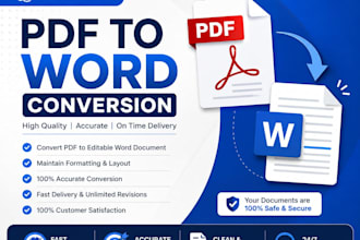 do PDF conversion professionally