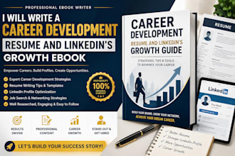 write a career development resume and linkedin growth ebook