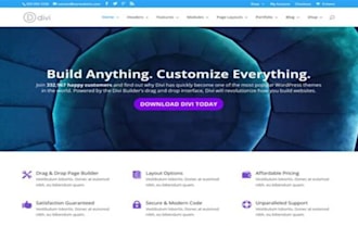 create a small business website