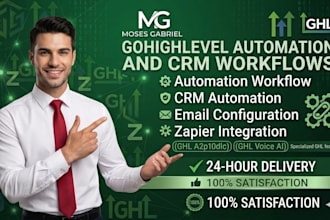 build reliable gohighlevel automation and CRM workflow systems