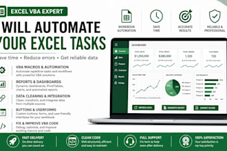 automate your excel tasks and reports using vba macros