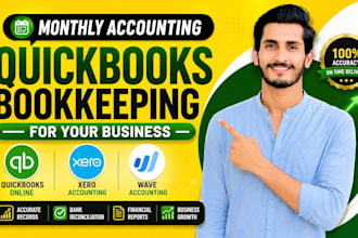 do monthly accounting on quickbooks online bookkeeping and wave, xero qbo setup