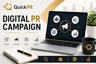 create a digital PR campaign for your startup or business
