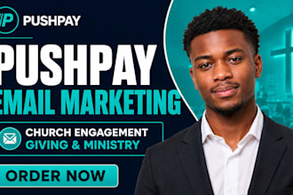 set up pushpay email marketing pushpay church engagement giving ministry