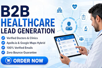 find high quality b2b healthcare leads and prospect lists for all businesses