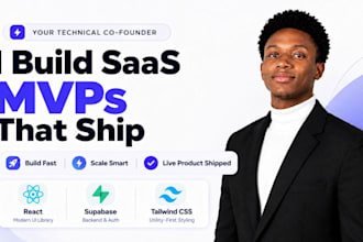 build your saas mvp with react and supabase